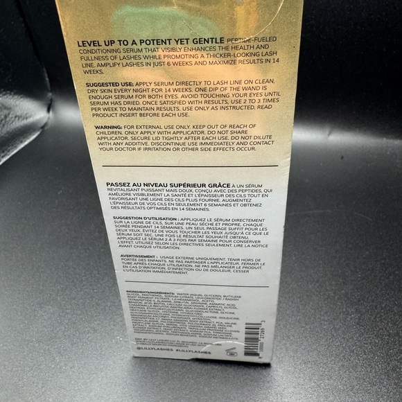 Lilly Lashes Level Up Lash Conditioning Serum FULL SIZE- New in sealed box - Picture 6 of 9